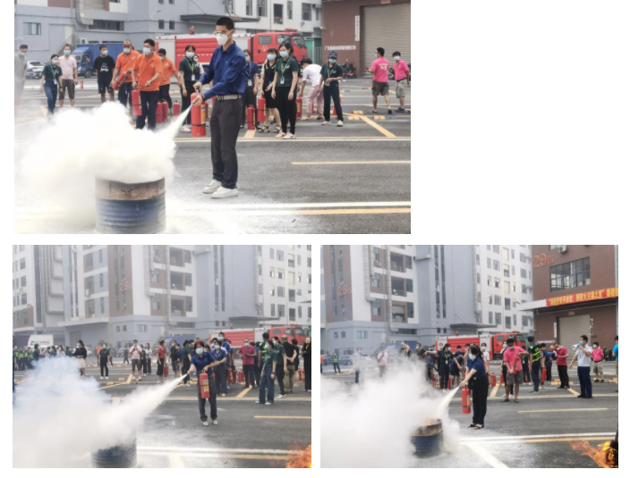 8868体育医纺消防演练